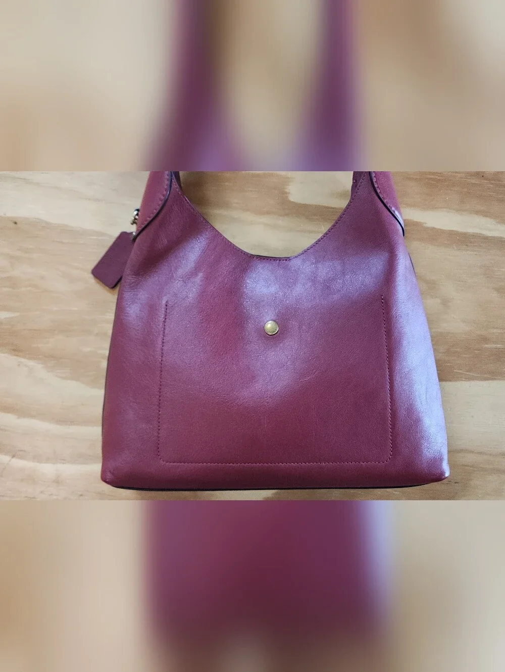 Coach Brookly 28 Dark Ruby - Picture 10 of 15